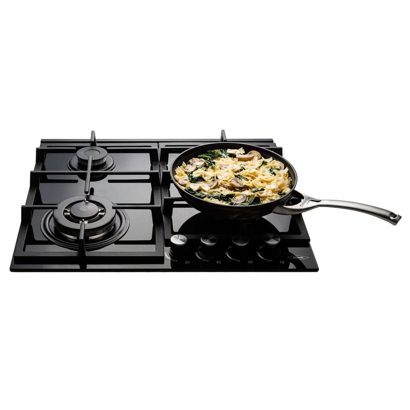 Estufa de empotrar PFC Cristal negro 60X43 cm - Cocinas